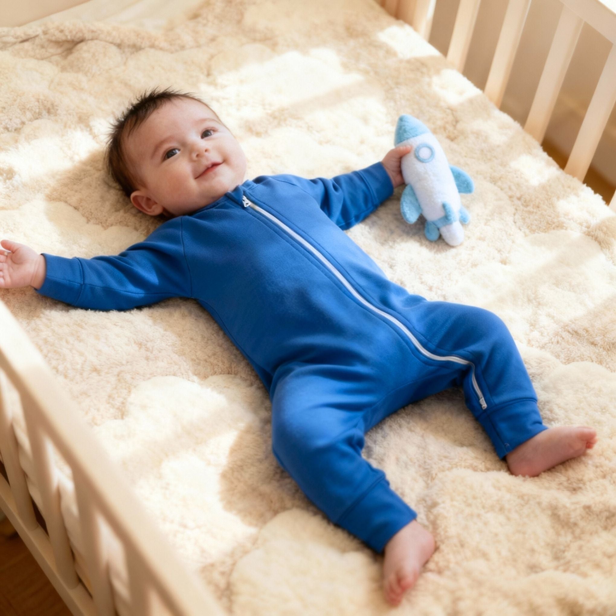 Luxe Bamboo Baby Grow | Cosmic Sky