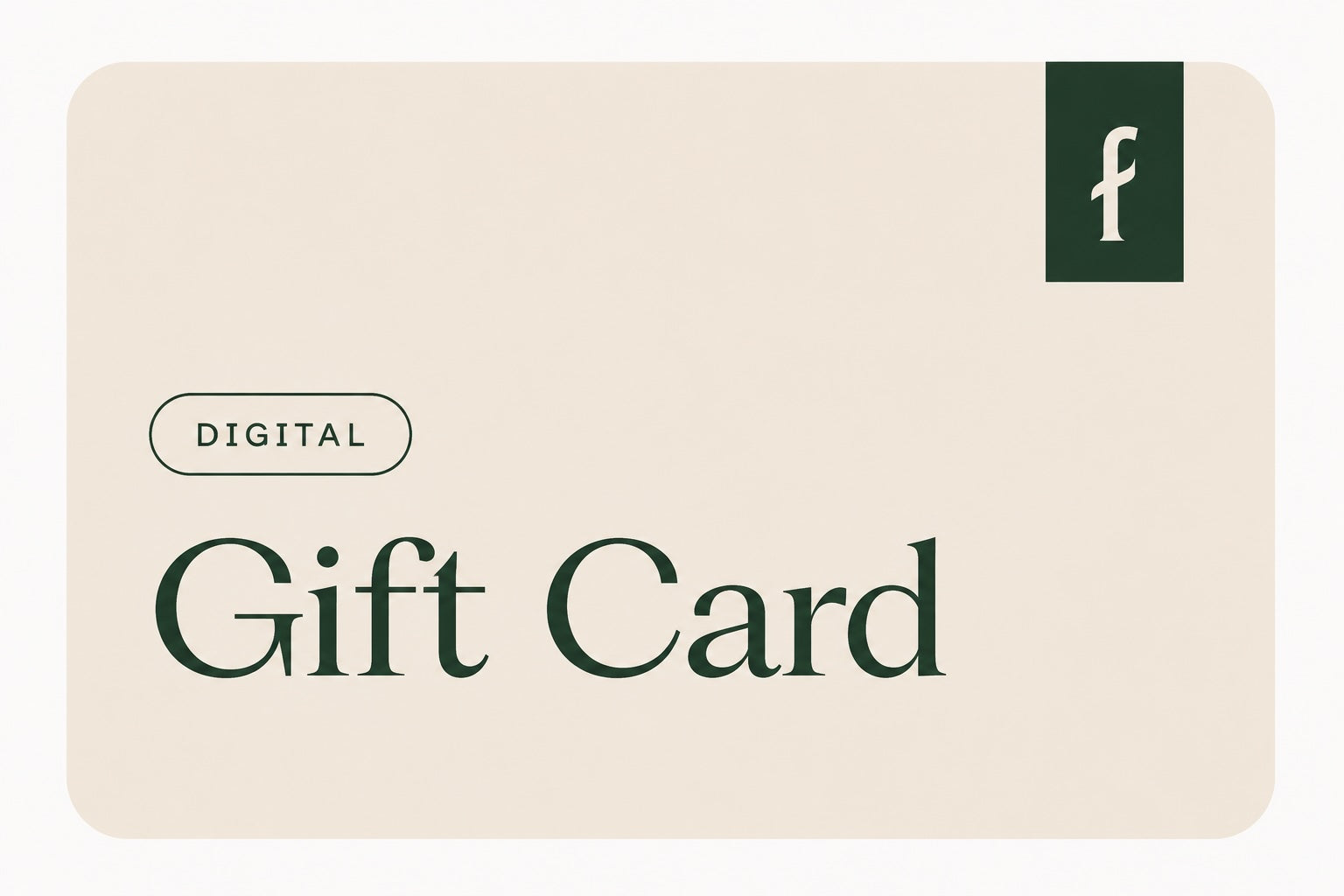 Funkii Digital Gift Card