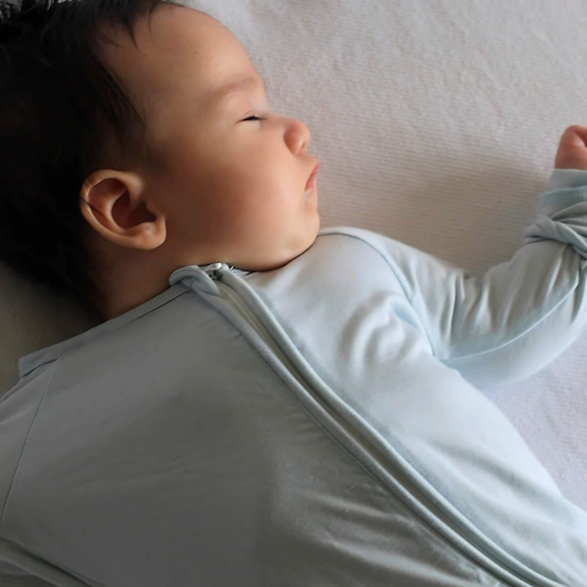 Funkii Bamboo Baby Grow in Ocean Mist