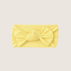 yellow bamboo baby bow front
