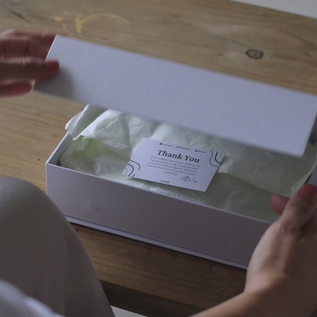 Luxe Bamboo Baby Grow | Coral Sunset